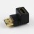 HDMI Male to HDMI Female 90 degree angle changer gold plated